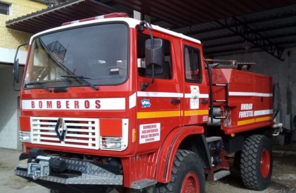 Nuevo móvil para Bomberos Voluntarios de Villa Yacanto de Calamuchita
