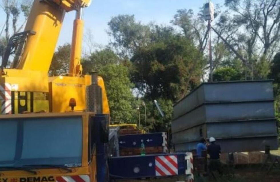 Nueva planta de tratamiento de agua en la Cooperativa de Wanda