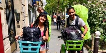 Laila Hallar y Pablo Luna