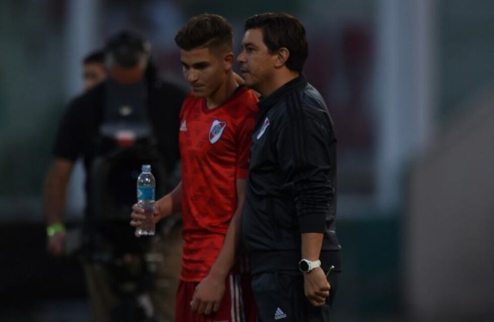 Gallardo justificó la expulsión de Lollo: "Viene con inactividad y lo entiendo"