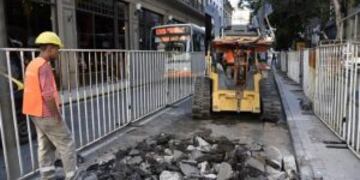 Remodelaciu00f3n zona de Sarmiento y Santa Fe