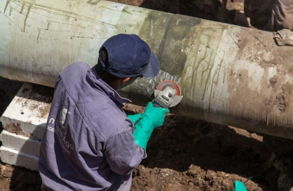 San Luis agua informó que el lunes habrá un corte de tránsito para arreglar un acueducto