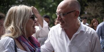 La chaqueña respaldó la candidatura de Albor Cantard en Reconquista\u002E (Prensa Cambiemos)