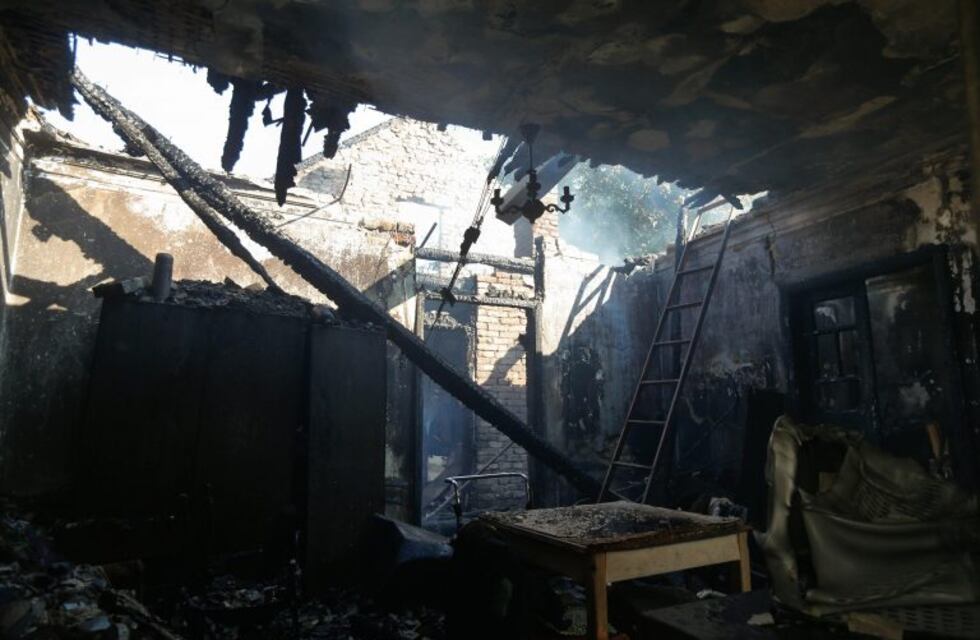 Familia humilde de Godoy Cruz perdió su casa en un incendio