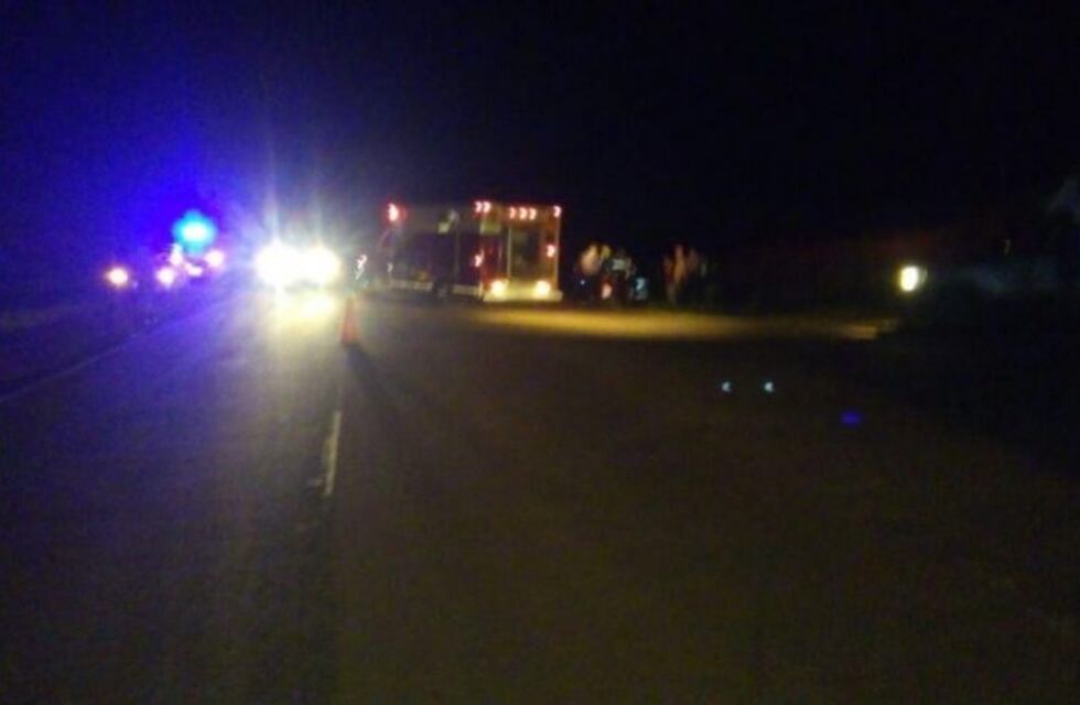 Un hombre resultó herido tras despistar con su moto al chocar a un perro