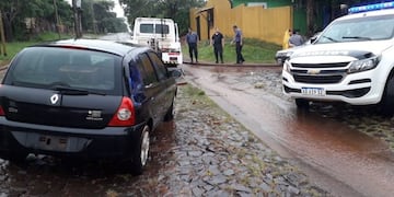 El Clío en el que se desplazaba la banda que asaltó un comercio en Oberá había sido robado en Posadas\u002E (Misiones Online)