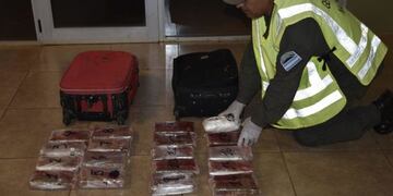 Más de 13 kilos de cannabis secuestrados en un micro en Iguazú