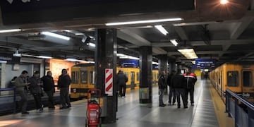 Paro de subtes. (Foto: Agencia Télam)
