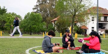 Después de 7 meses, reabrieron el Parque Ecológico para actividades deportivas y de esparcimiento (Municipalidad de La Plata)