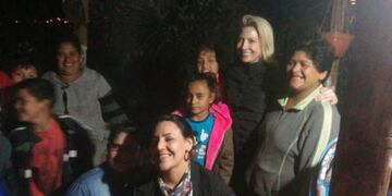 Fabiola Yañez, pareja del candidato presidencial Alberto F\u002E en Apóstoles\u002E (Misiones Online)