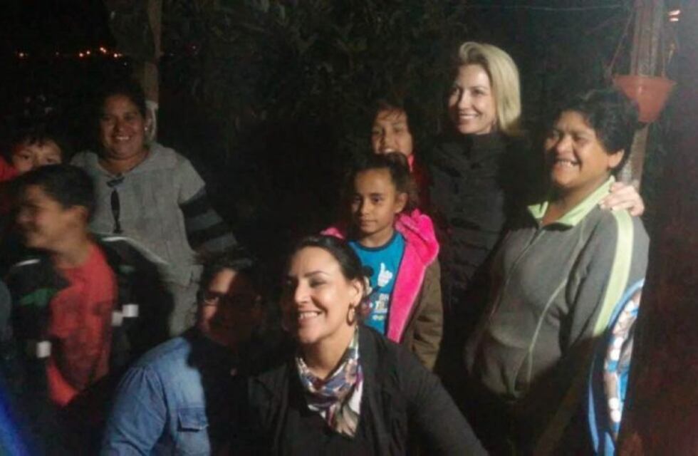 Fabiola, la pareja de Alberto F. visitó de incógnito Apóstoles