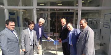 Inauguración del Banco Nación en Río Ceballos (Foto: Info Sierras)