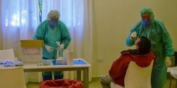 El hotel donde se hospedan las personas que llegan de otras provincias\u002E