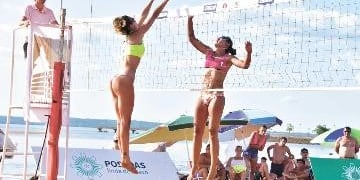 El voley de playa en Posadas\u002E (El Territorio)