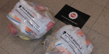 Los productos fueron hallados por la PDI en Urquiza al 5700\u002E (@minsegsf)