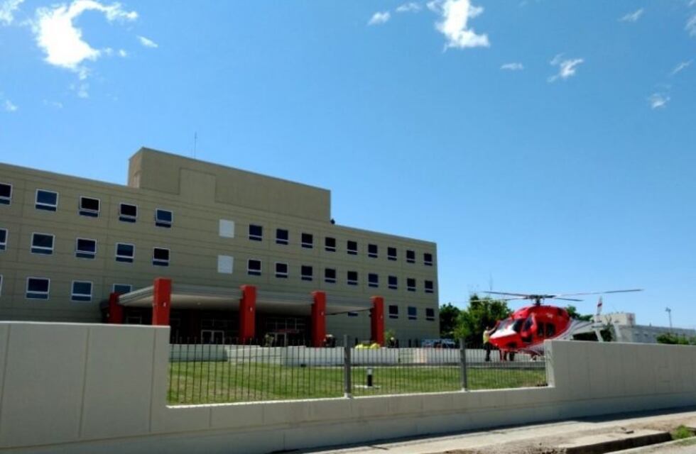 San Juan inauguró el primer helipuerto en un hospital