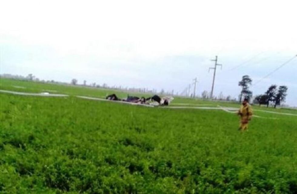 Se estrelló una avioneta cerca de Rafaela y falleció el piloto