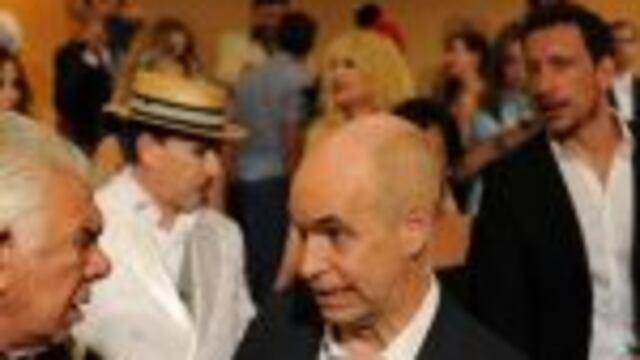 CLAIMA20161202_0224 Horacio Rodru00edguez Larreta y Rau00fal Laviu00e9, juntos en el evento de lanzamiento del Espacio Claru00edn 2017.