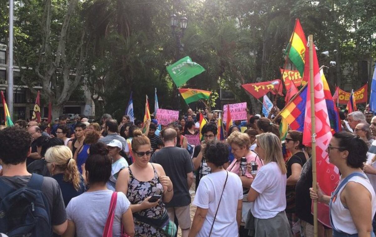 Asamblea popular en apoyo a Evo Morales en Rosario\u002E (@PPS_Partido)