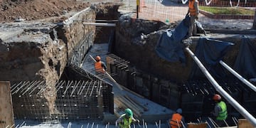Obras en el Canal del Tineo (Municipalidad de Salta)