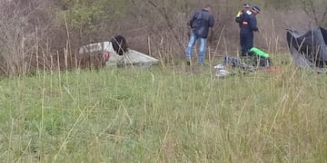 Equipos forenses buscan determinar las causas del siniestro\u002E (Gentileza Video Visión Noticias)