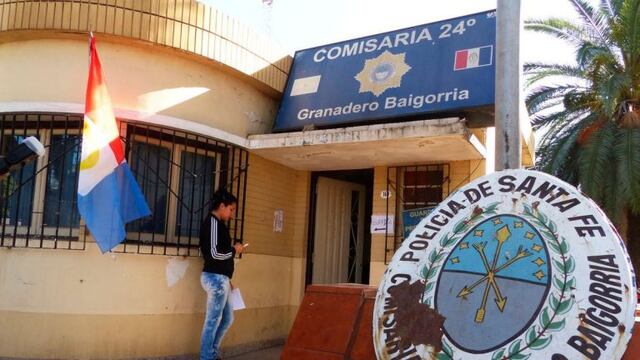 La seccional fue el punto de partida de un operativo intenso para neutralizar la huida.