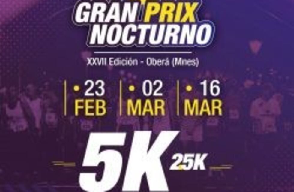 Corren en Oberá la primera carrera del Gran Prix Nocturno