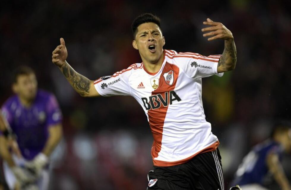 El gol maradoniano de Enzo Pérez en la goleada de River a Wilstermann