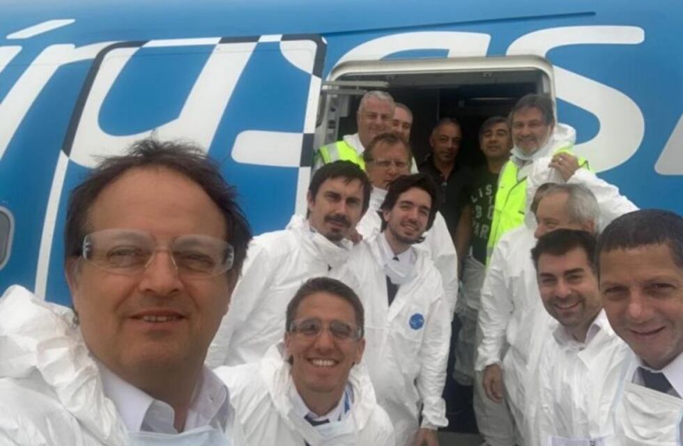 Coronavirus: llegó a China el avión de Aerolíneas Argentinas para traer insumos médicos