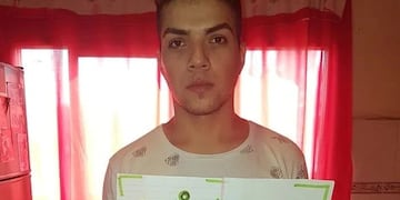 joven varado en oberá