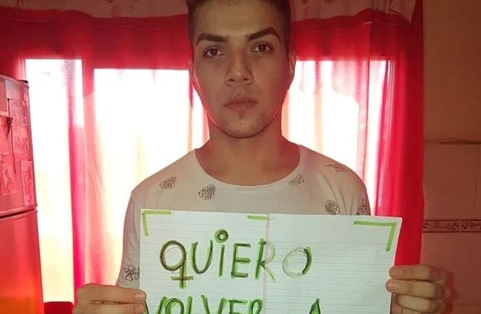 Joven oriundo de Buenos Aires quedó varado en Oberá y pide ayuda para poder regresar