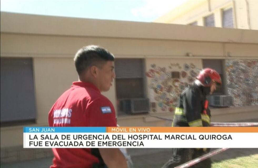 Evacuaron un hospital en San Juan porque explotó un tubo de oxígeno