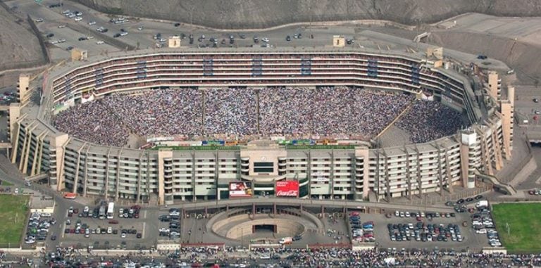 El estadio Monumental de Lima