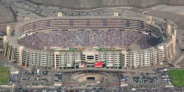 El estadio Monumental de Lima