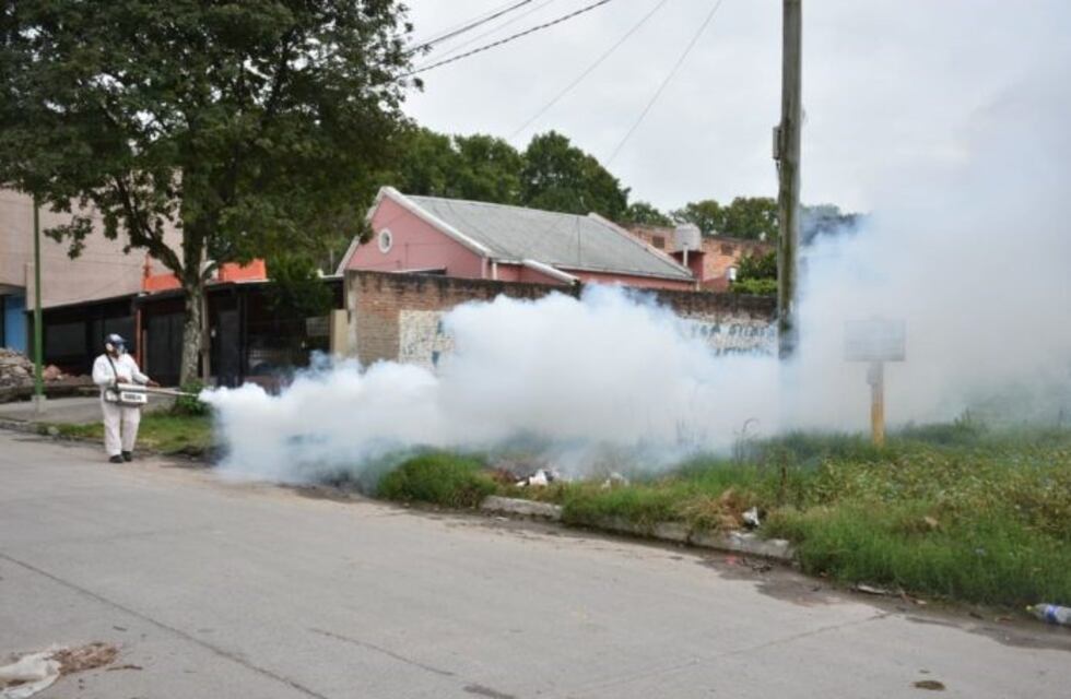 Los Pocitos: realizaron un operativo de saneamiento contra el dengue