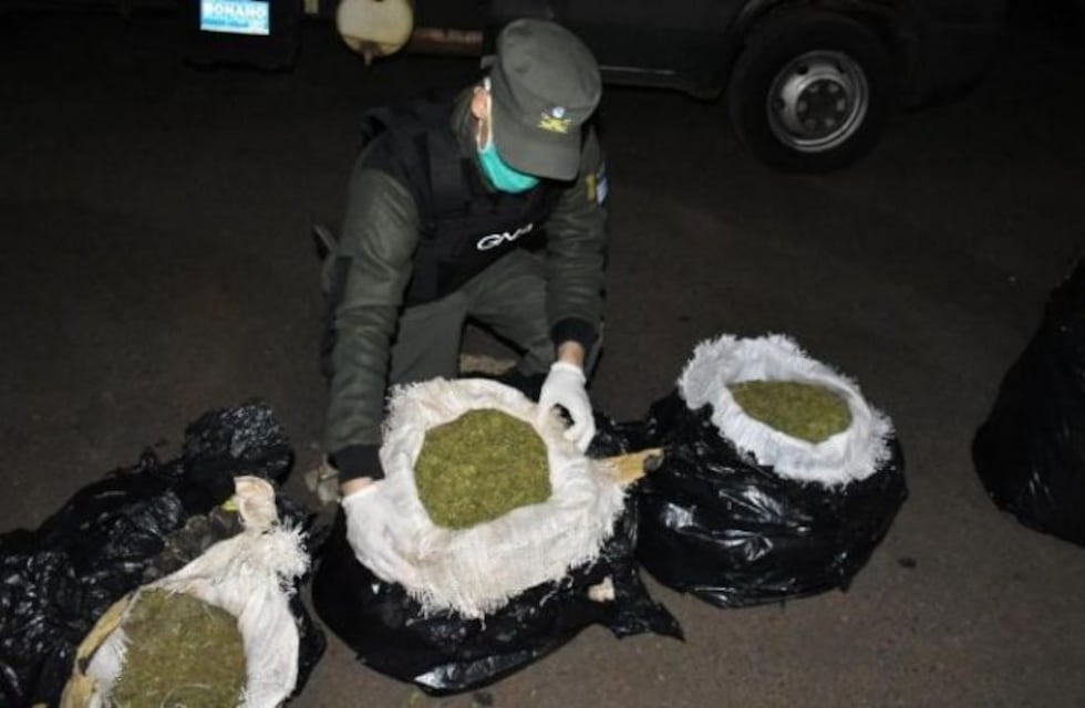 Gendarmes incautaron más de 42 kilos de marihuana en Posadas