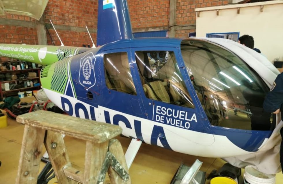 Encontraron un helicóptero del Ministerio de Seguridad bonaerense en Paraguay