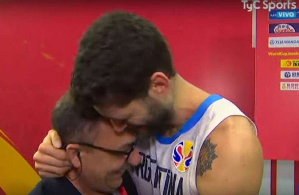 Patricio Garino se quebró al aire tras el triunfo ante Serbia