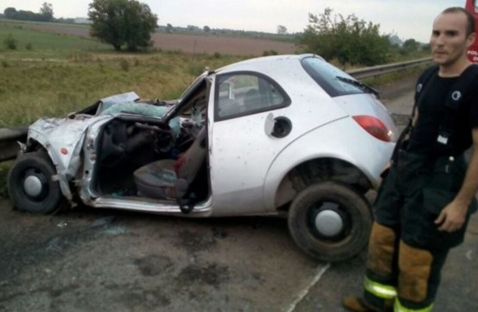 Accidente con saldo fatal en la autopista a Santa Fe