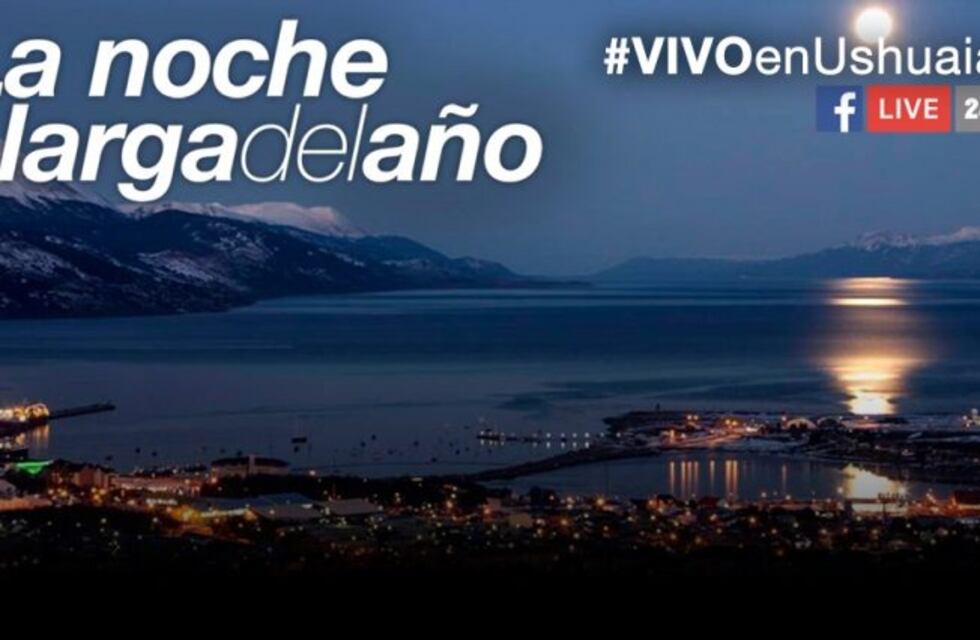 #VivoenUshuaia: transmisión en vivo de 24 horas a través de Facebook