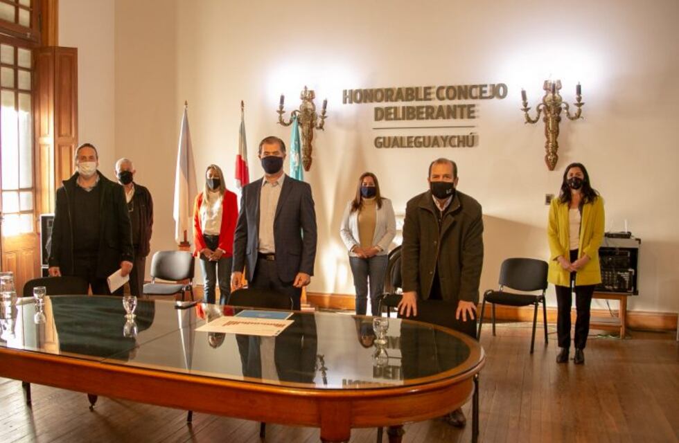 El intendente de Gualeguaychú brindó un mensaje a la comunidad