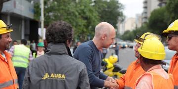Reabrieron la Avenida Córdoba tras el desarme del Puente Juan B\u002E Justo\u002E