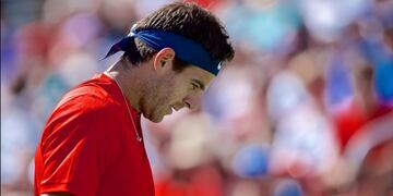 Del Potro fue vencido en sets corridos por un joven canadiense de 18 años que llegó al torneo por una invitación\u002E