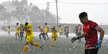 Tormenta de granizo comodoro