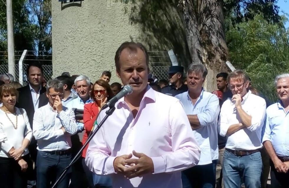 Llegó el gobernador Bordet nuevamente a Gualeguaychú