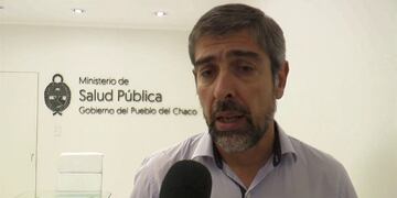 Luis Zapico, ministro de Salud de Chaco