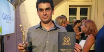 Nicolás Pretto, uno de los jóvenes sobresalientes de la Bolsa de Comercio de Córdoba\u002E
