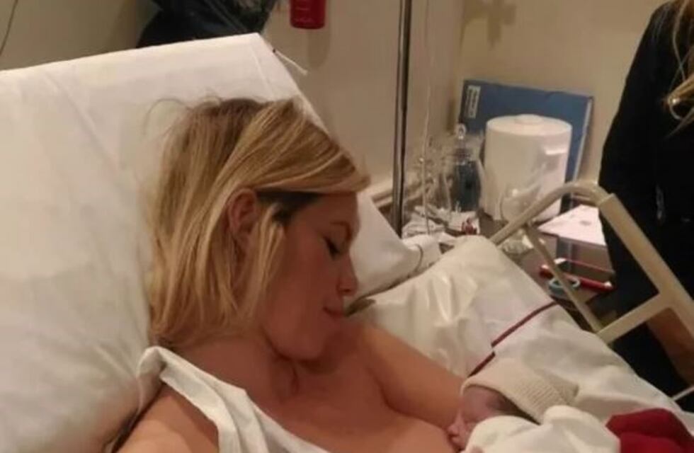 Las emotivas fotos de Lola Bezerra con su hijo Benicio recién nacido, ¡a segundos de dar a luz!