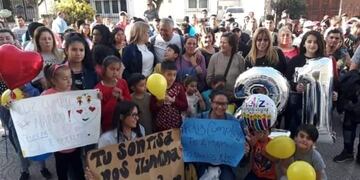 Gran apoyo para el joven que sufrió la amputación de su pierna luego de un accidente