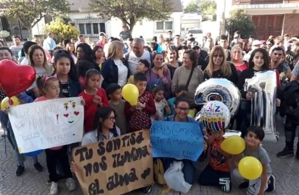 Alta Gracia: Gran muestra de cariño para el joven que sufrió una amputación a causa de un accidente